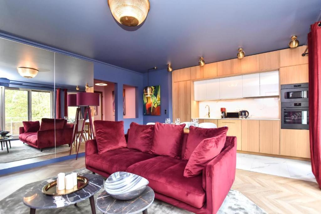 Apartmán Luxury Paris La Vie En Rose Jacuzzi Terrasse Parking Exteriér fotografie